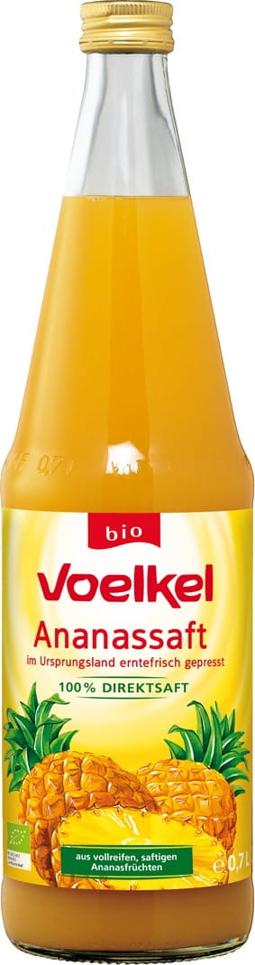 Jus d'ananas BIO 750 ml VOELKEL