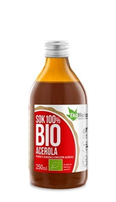Jus d'acérola BIO 250 ml EKAMEDICA