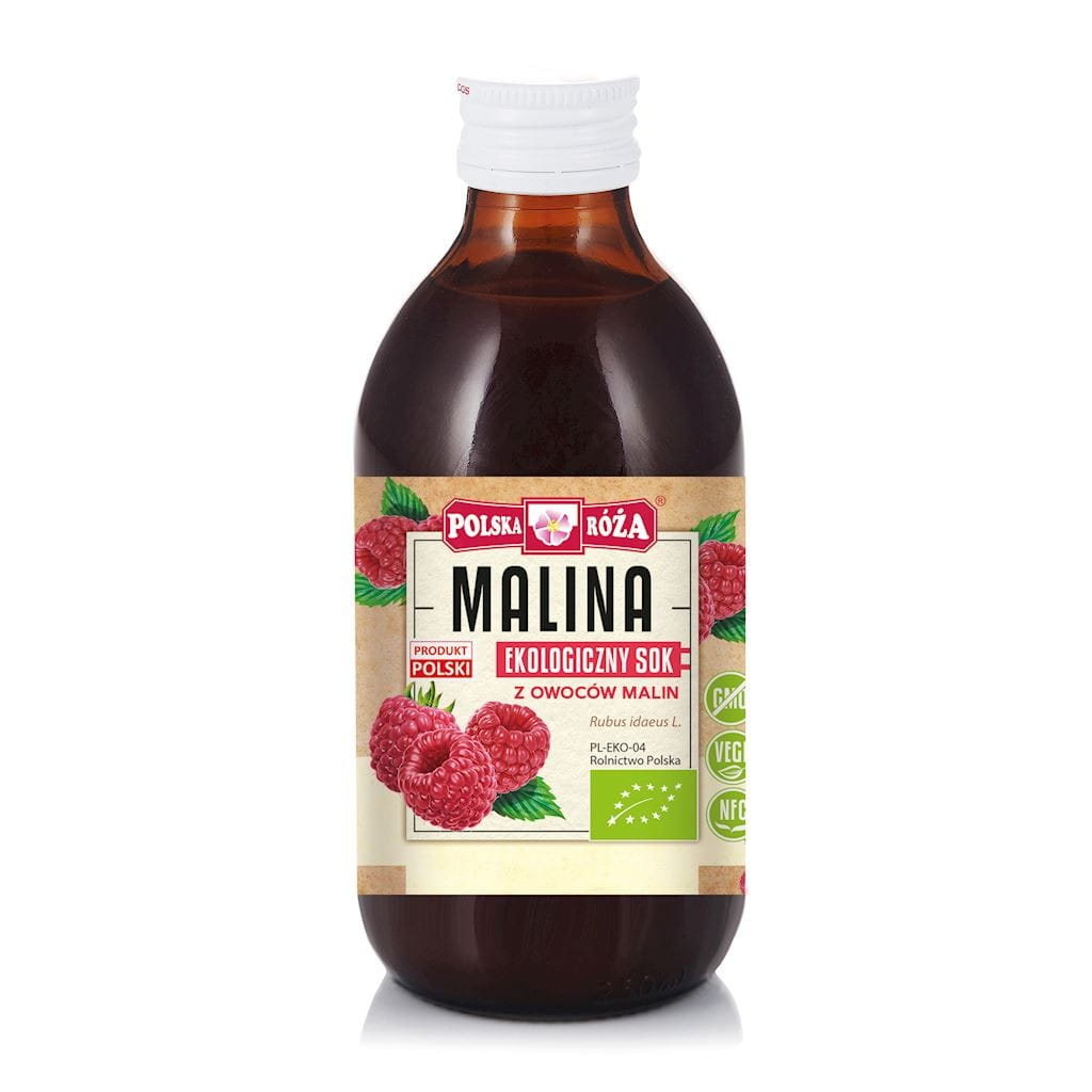 Jus de framboise BIO 250 ml POLSKA RÓŻA