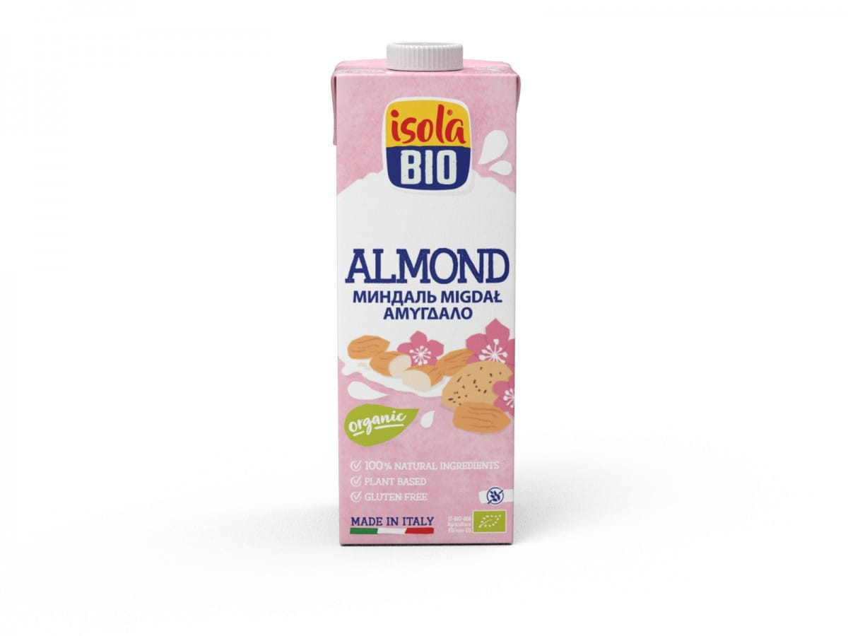 Boisson aux amandes sans gluten BIO 1000 ml ISOLA bio