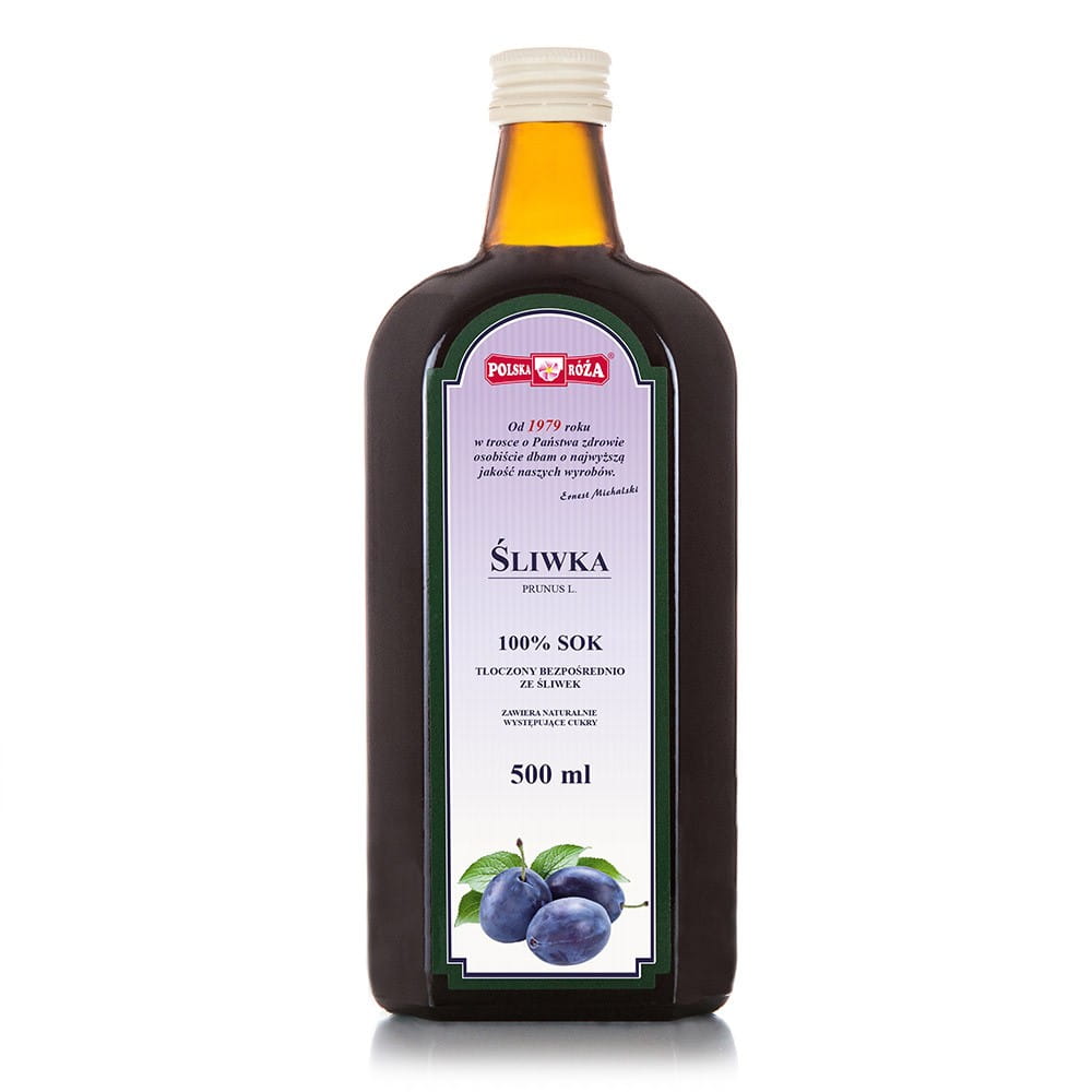 Jus de prune 100% 500 ml POLISH ROSE