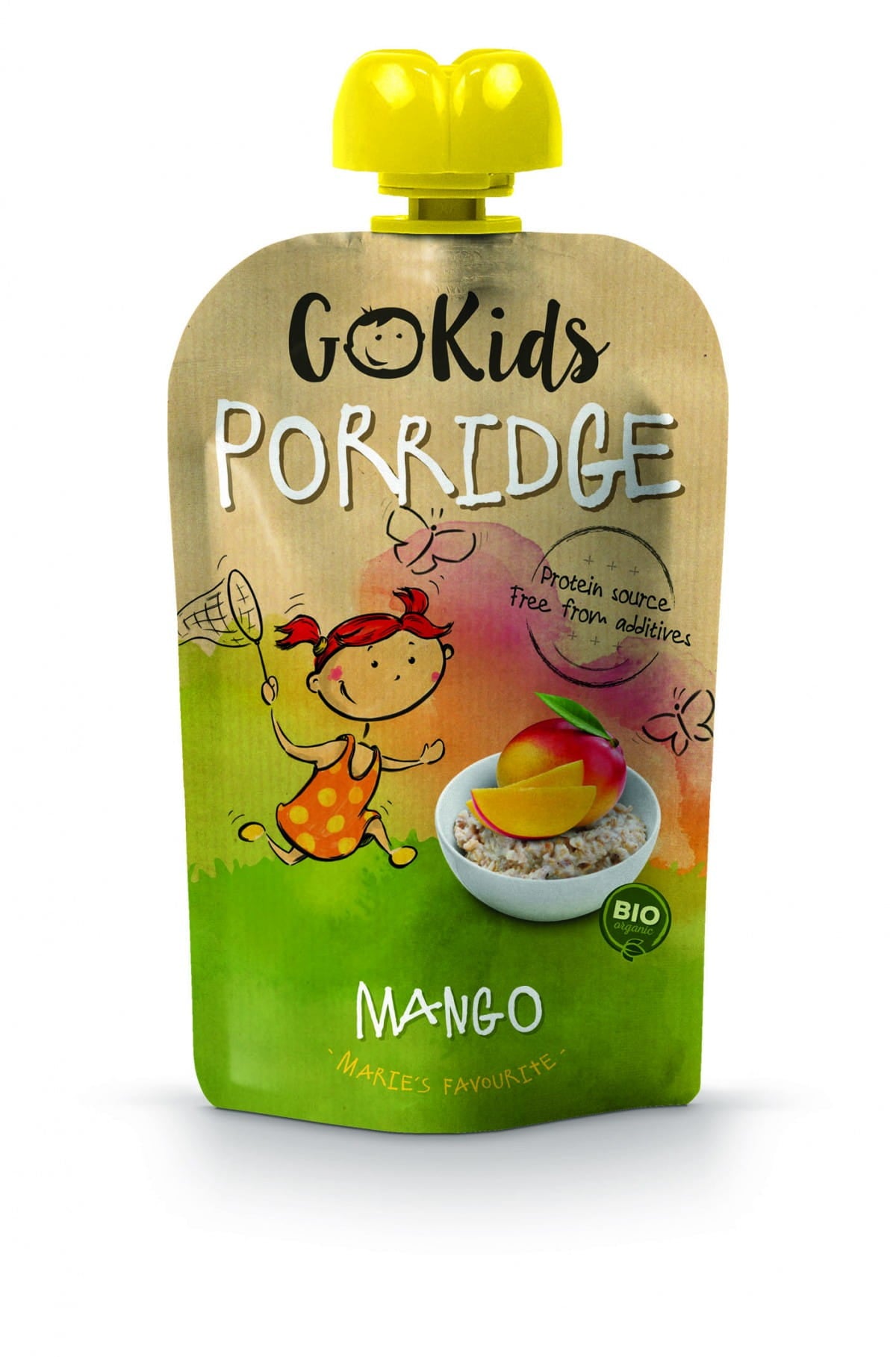 Avoine en tube mangue BIO 110 g GOKIDS