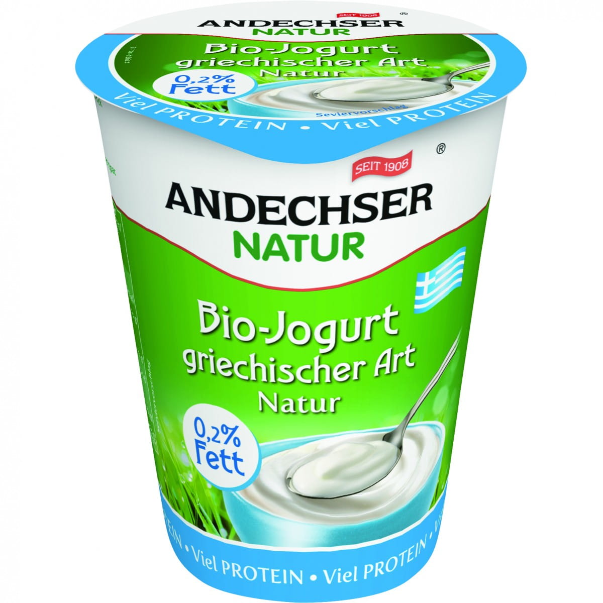 Yaourt type grec 02% BIO 400 g ANDECHSER NATUR