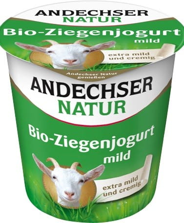 Yaourt de chèvre 32% de matière grasse BIO 125 g ANDECHSER