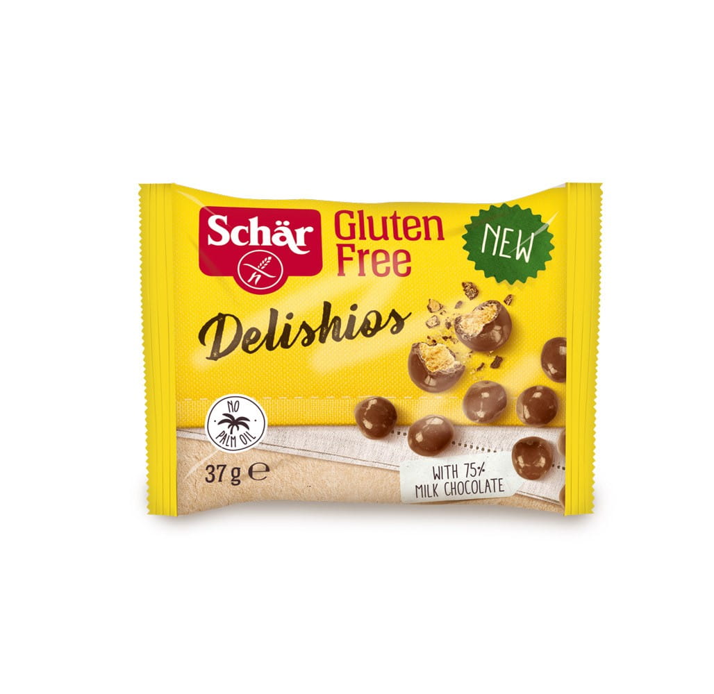 Delishios boules croustillantes au chocolat sans gluten 37 g SCHÄR