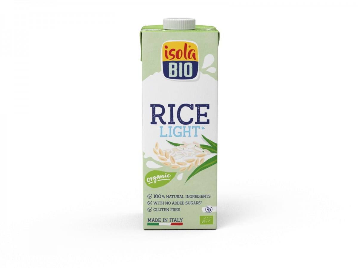 Boisson de riz légère sans gluten BIO 1000 ml ISOLA bio