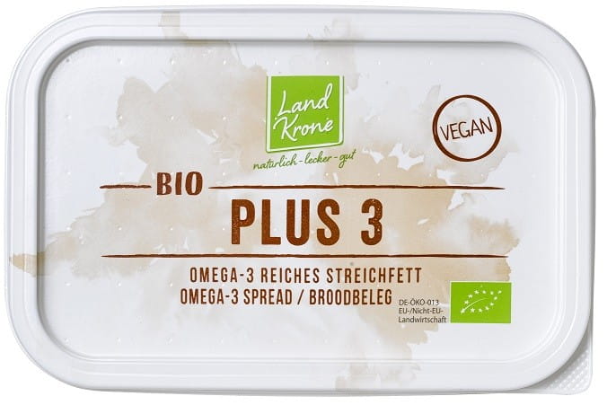 Margarine OMEGA - 3 BIO 250 g - LANDKRONE