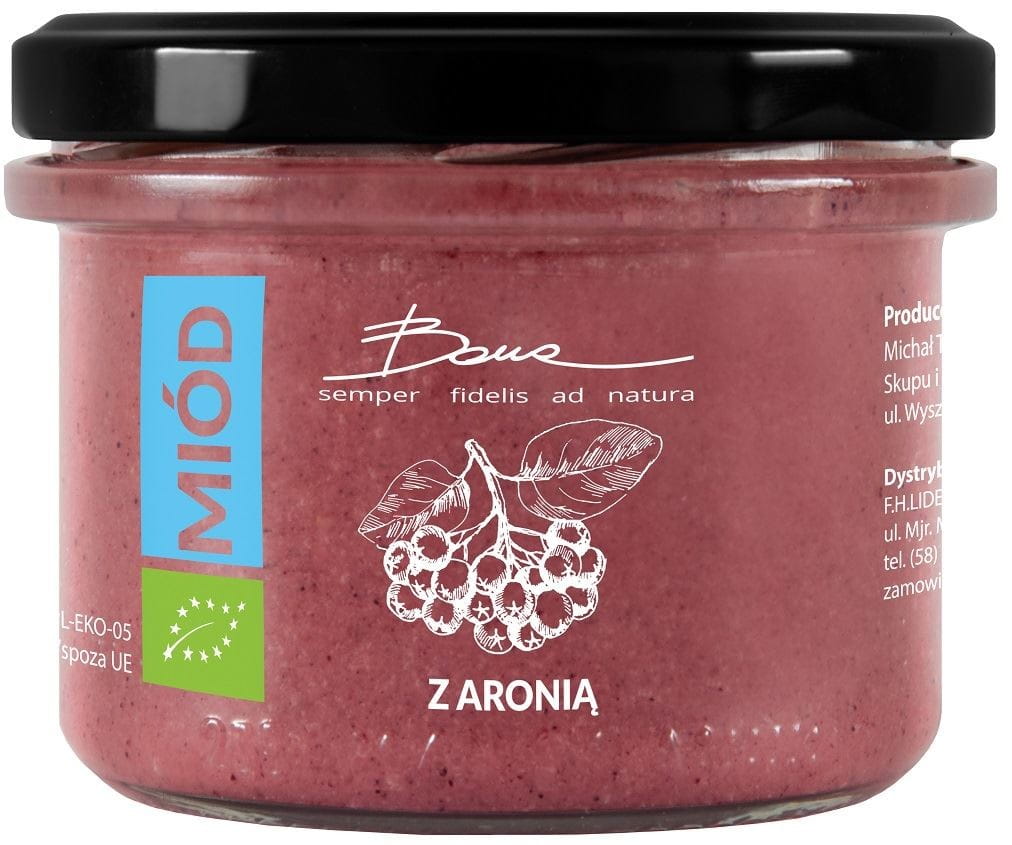 Miel multifleurs à l'aronia BIO 250 g - BONA