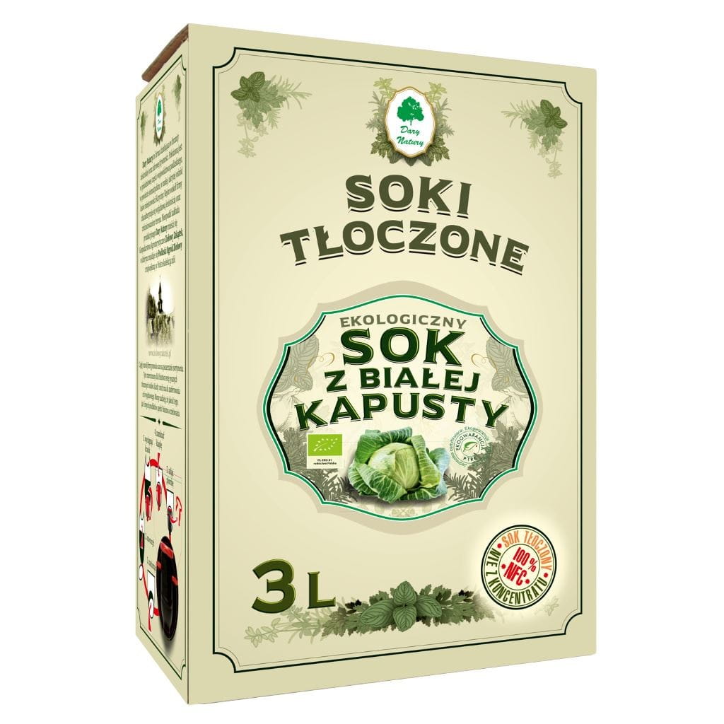 Jus de chou blanc BIO 3 L - CADEAUX DE LA NATURE