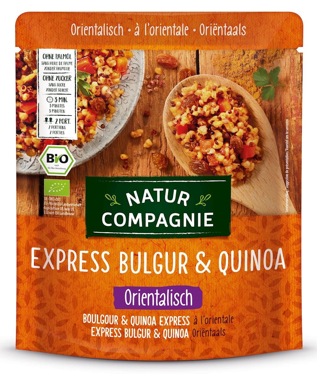 Boulgour et quinoa saveur orientale BIO 250 g - NATUR COMPAGNIE