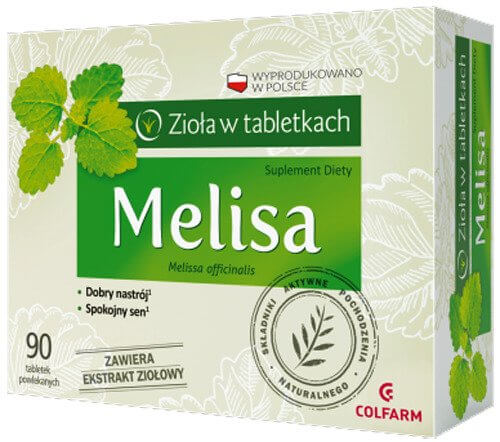 Mélisse 160mg 90 comprimés COLFARM