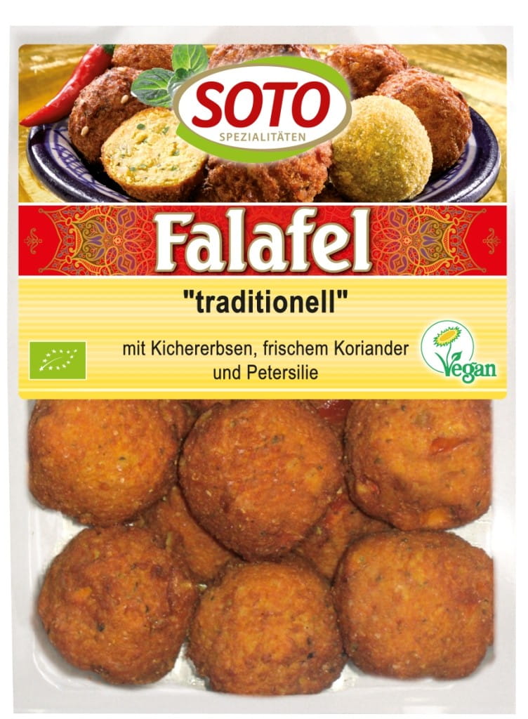 Falafels végétaliens BIO 220g SOTO