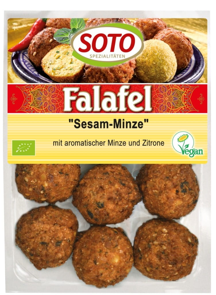 Falafels vegan à la menthe et au sésame BIO 220g SOTO
