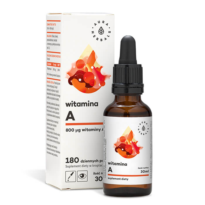 Vitamine A 180 portions de 30 ml AURA HERBALS