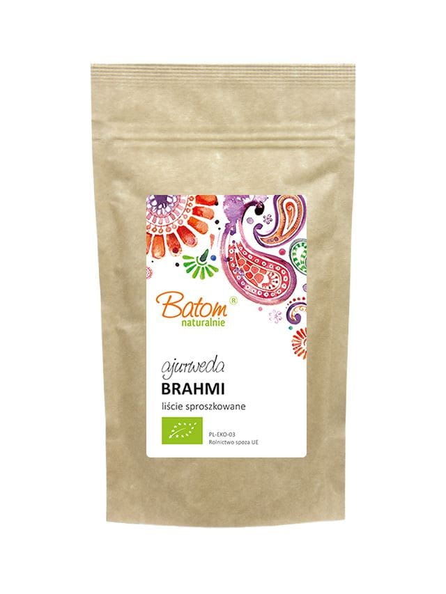 Ayurveda brahmi feuilles en poudre BIO 100 g - BATOM