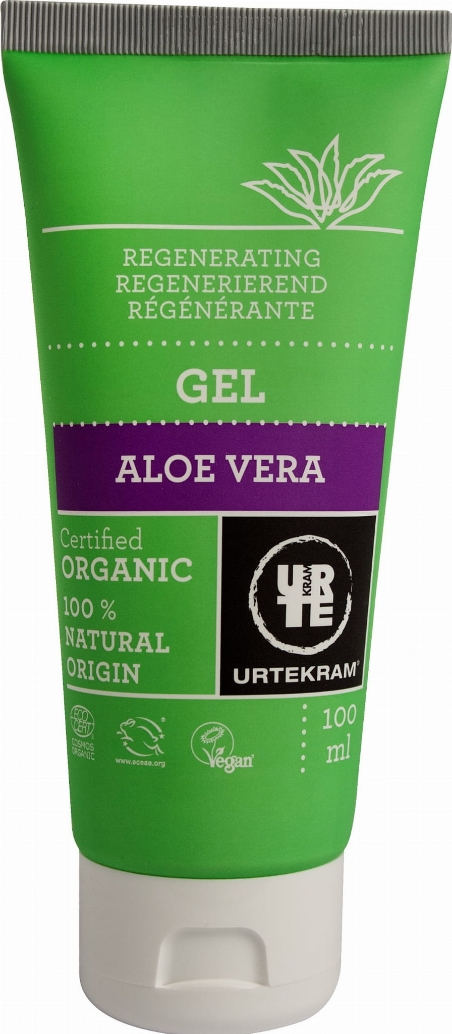 Gel d'aloès BIO régénérant 100 ml URTEKRAM