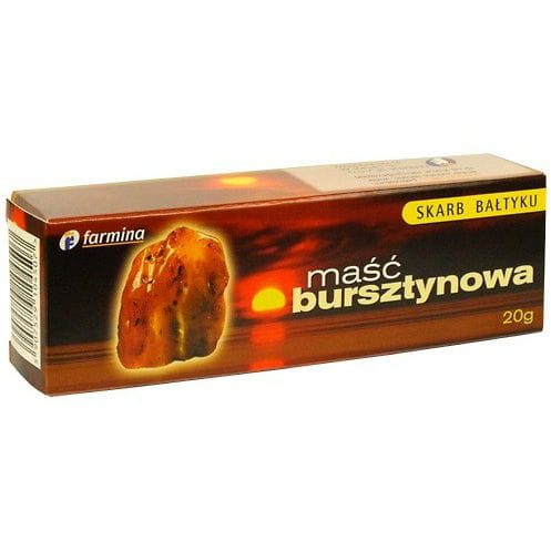 Pommade à l'ambre, le trésor de la mer Baltique, 20g FARMINA NATURA