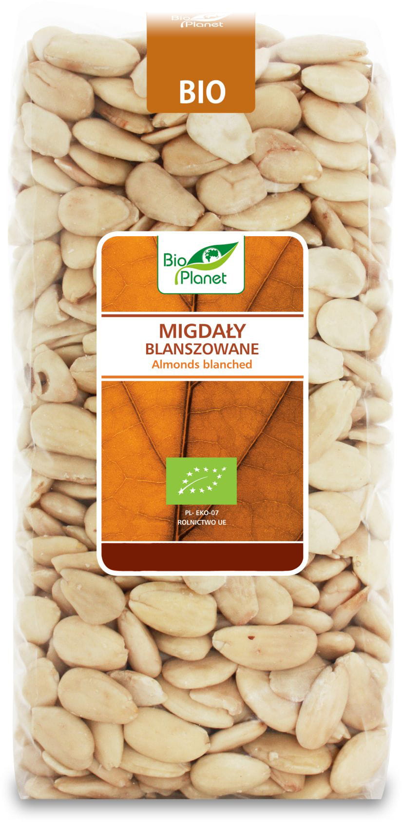 Amandes mondées BIO 1 kg BIO PLANET