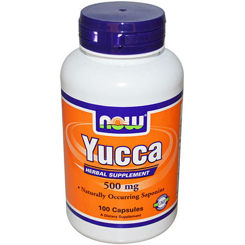 Yucca racine de yucca 500 mg 100 gélules NOW FOODS