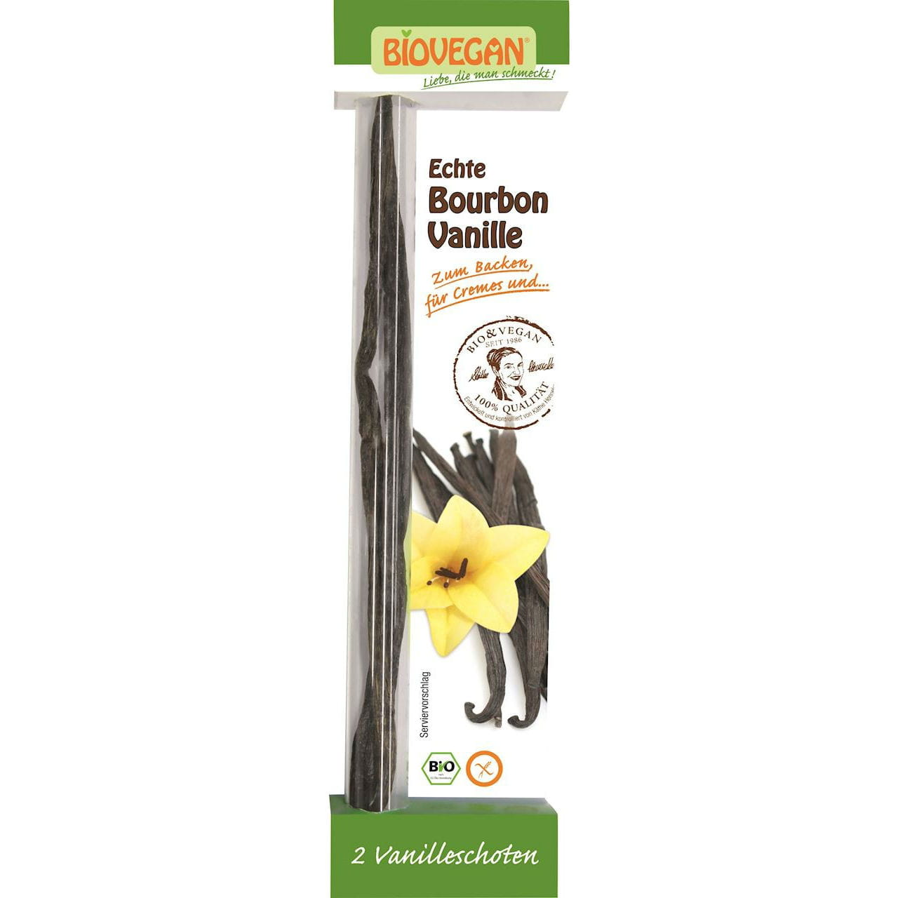 Vanille Bourbon en gousse BIO (2 pcs) - BIO VEGAN