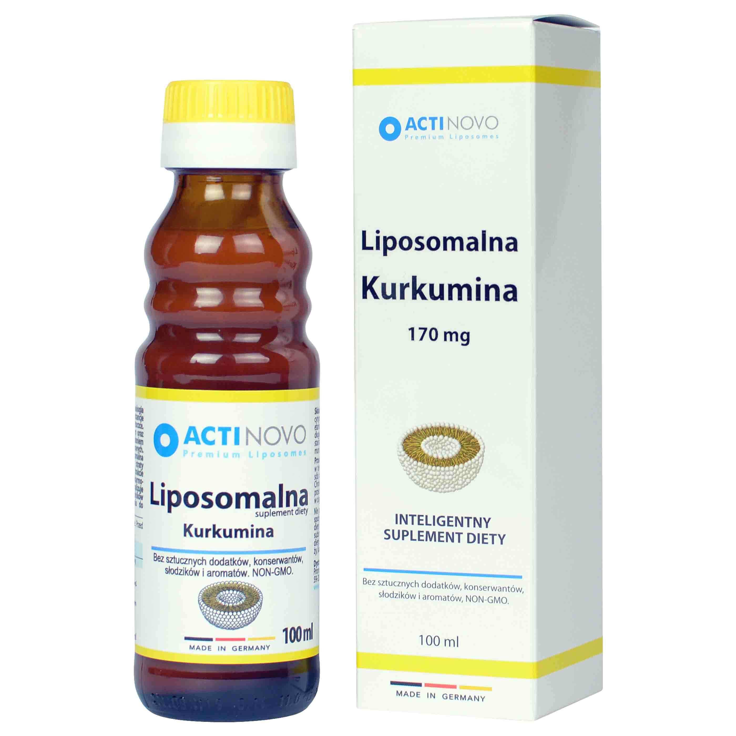 Curcumine liposomale 170mg 20 portions 100ml - ACTINOVO