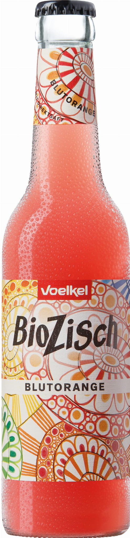 Boisson gazeuse à base d'orange rouge biozisch BIO 330 ml VOELKEL