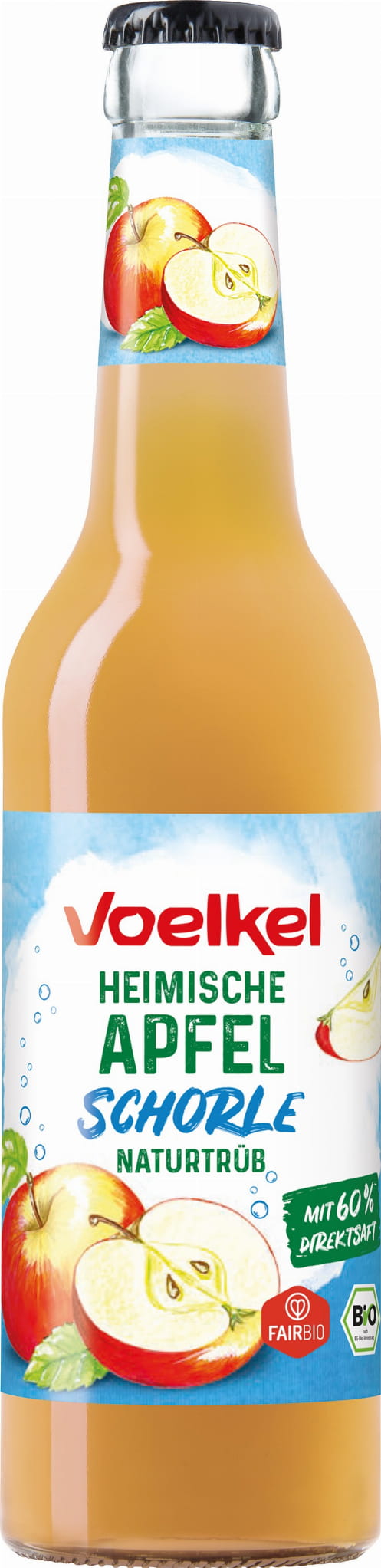 Boisson gazeuse apfel schorle BIO 330 ml VOELKEL