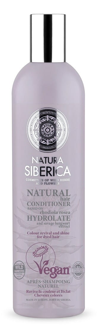 Après-shampooing couleur et brillance pour cheveux colorés eco 400 ml - NATURA SIBERICA