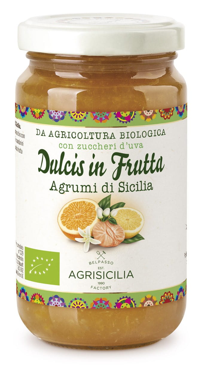 Mousse d'agrumes sicilienne BIO 240 g - AGRISICILIA