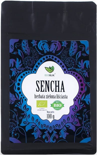 Thé vert feuille Sencha BIO 100 g - ECOBLIK