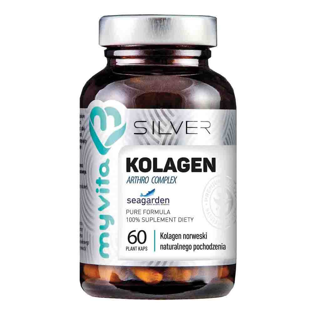 Arthro Collagène Collagène Norvégien 60 gélules MYVITA SILVER PURE