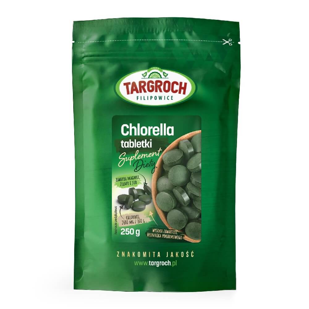 Chlorelle 250mg 250g 1000 comprimés TARGROCH