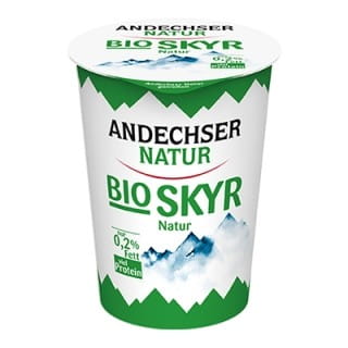Yaourt Skyr 02% MG naturel BIO 400 g ANDRECHSER