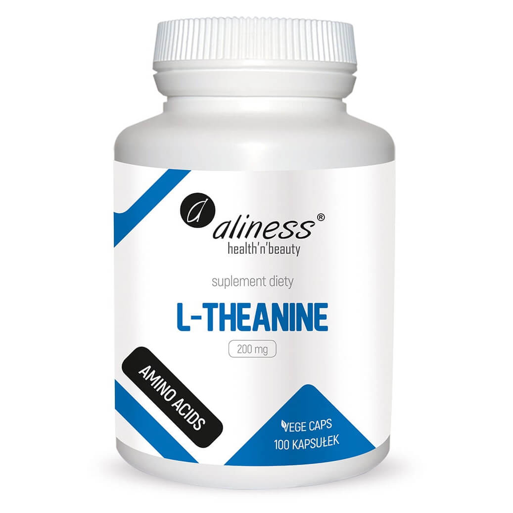 L-théanine L-théanine 200mg 100 gélules gélules végétales ALINESS