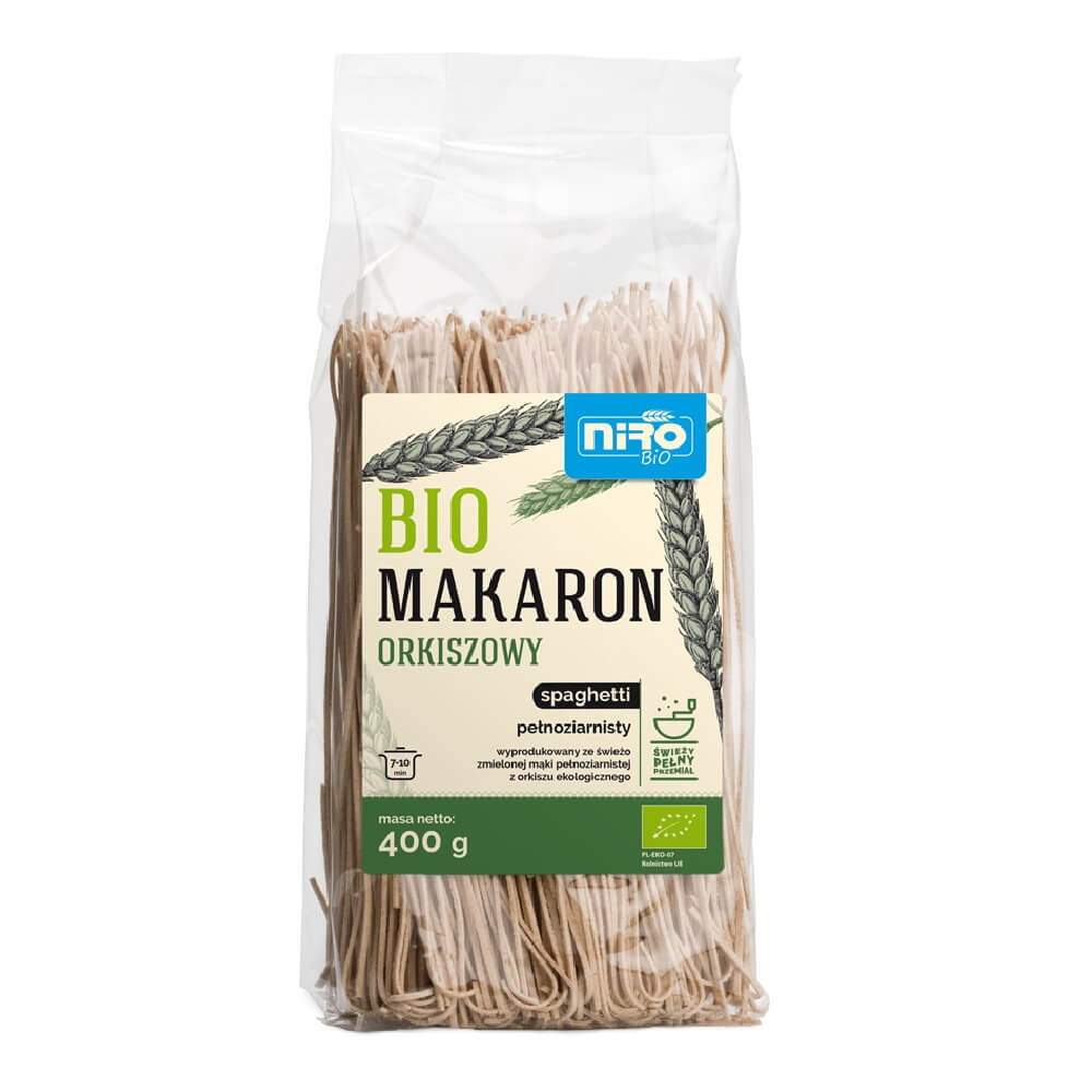 Spaghetti pâtes complètes BIO 400g NIRO