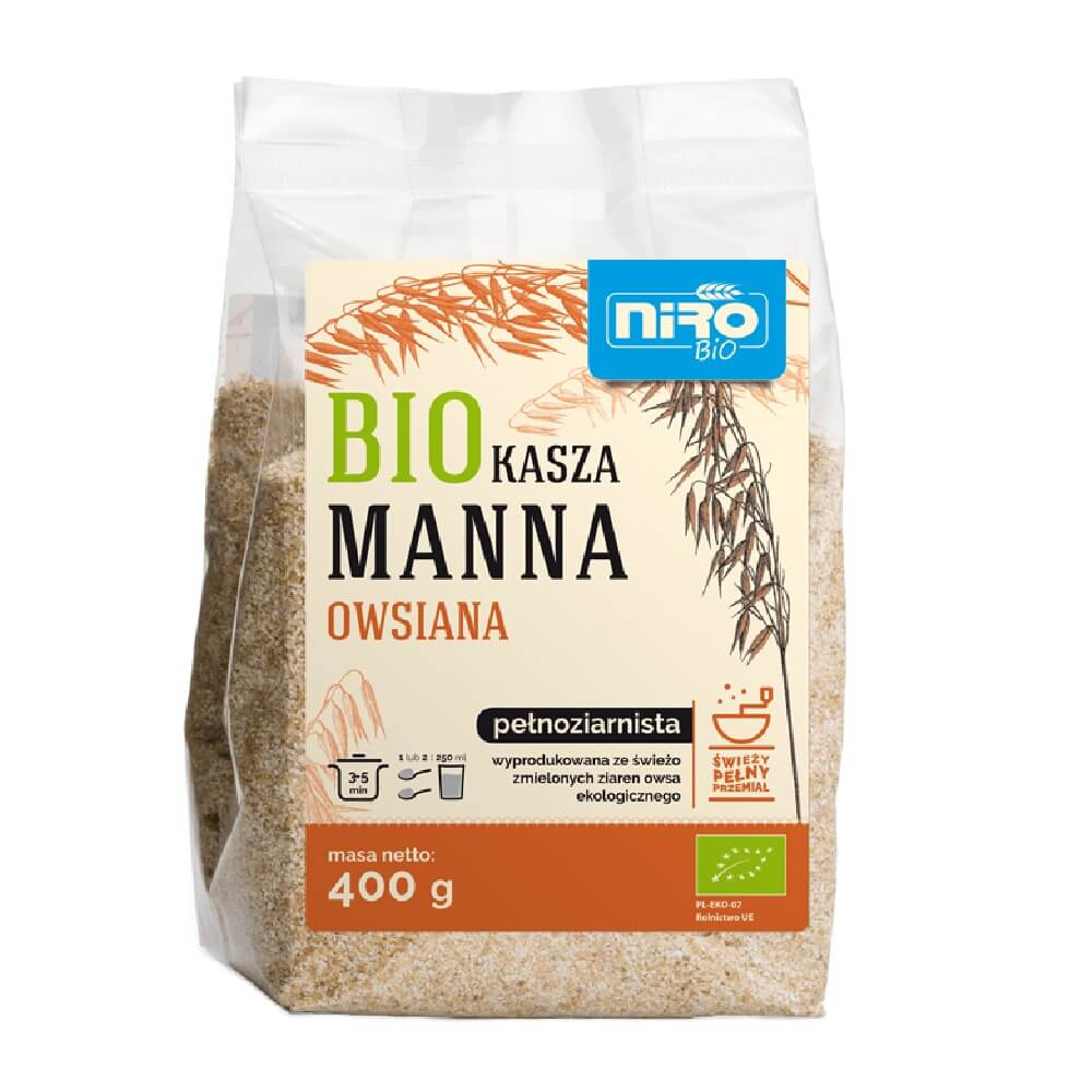 Semoule d'avoine BIO 400 g - NIRO