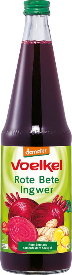 Jus de betterave mariné au gingembre jus BIO demeter 700 ml VOELKEL