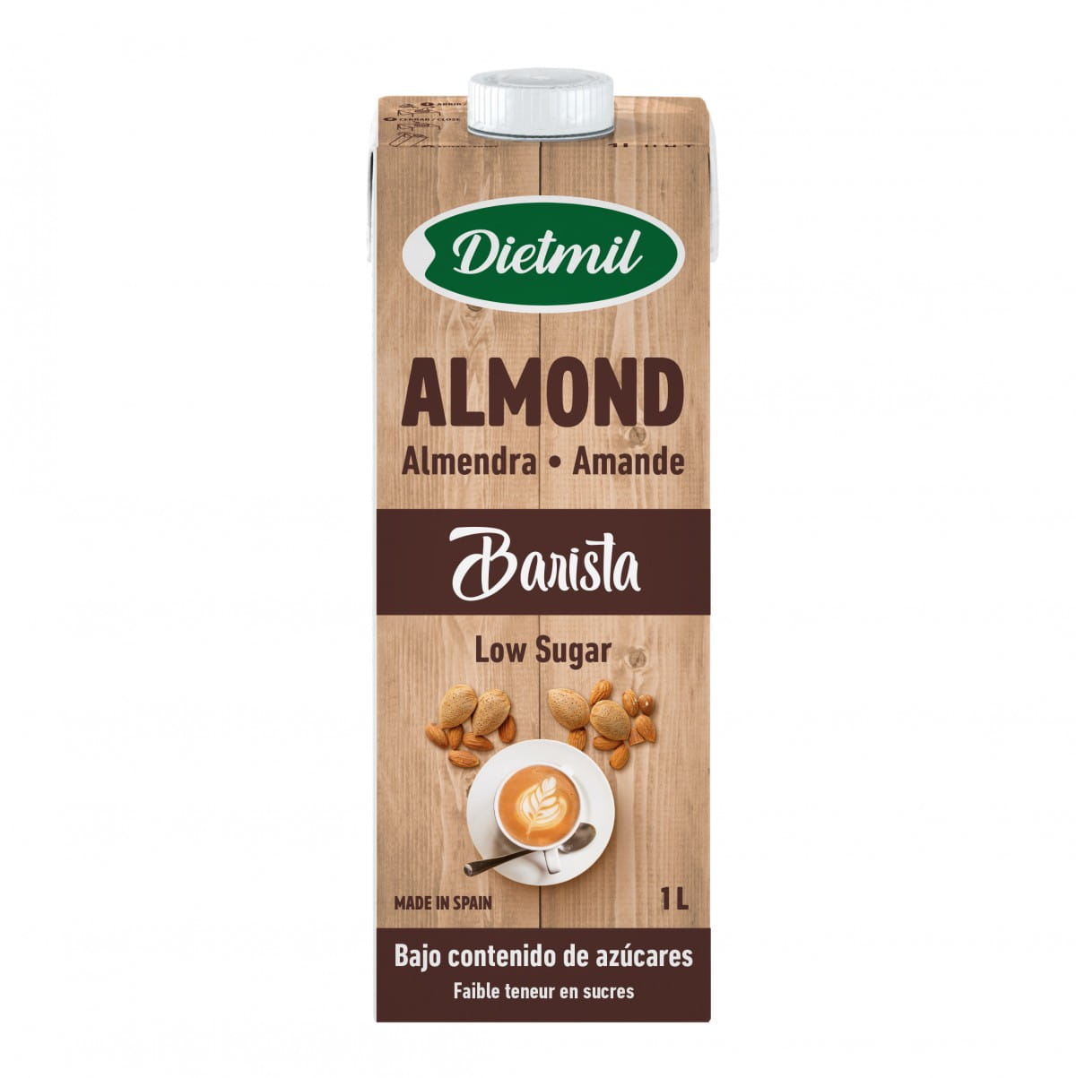 Boisson aux amandes sans gluten barista 1000 ml DIETMIL