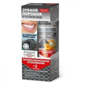 Dentifrice blanchissant à l'argile du Kamtchatka 45 ml - PHYTOCOSMETICS