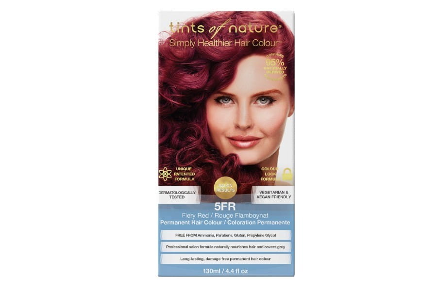 Teinture capillaire naturelle - 5fr rouge feu TEINTES DE LA NATURE