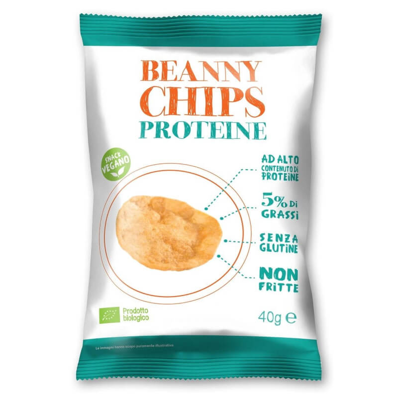 Lentilles protéinées sans gluten BIO 40 g - BEANNY CHIPS