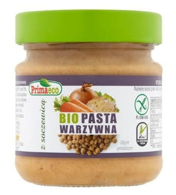 Pâté de légumes aux lentilles BIO 160 g - PRIMAECO
