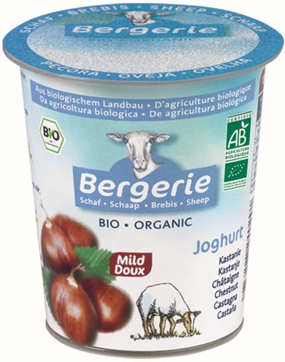 Yaourt de brebis à l'anami châtaigne BIO 125 g - BERGERIE