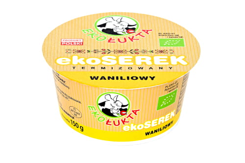 Fromage à la vanille BIO 120 g - ECO LUKTA