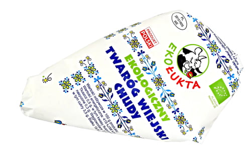 Coin de fromage cottage maigre BIO (environ 300 g) - ECO ŁUKTA