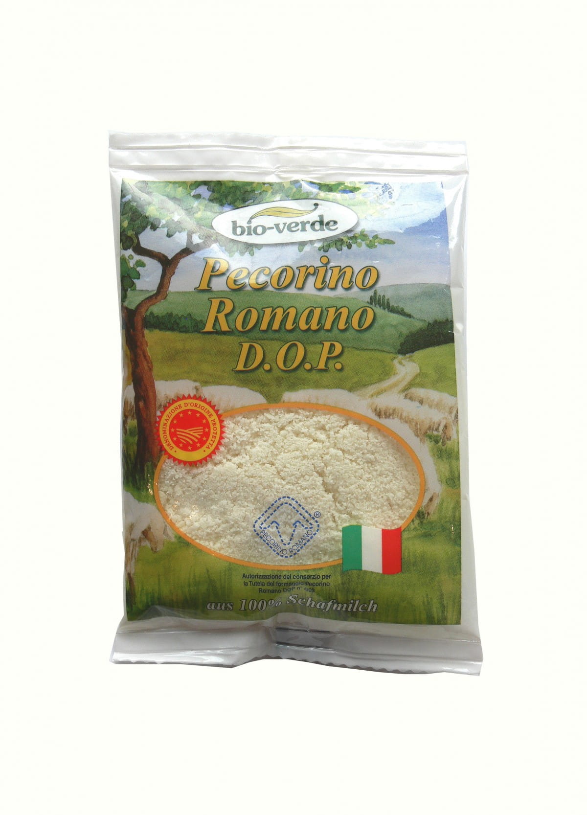 Fromage pecorino romano râpé BIO 40 g - BIO VERDE