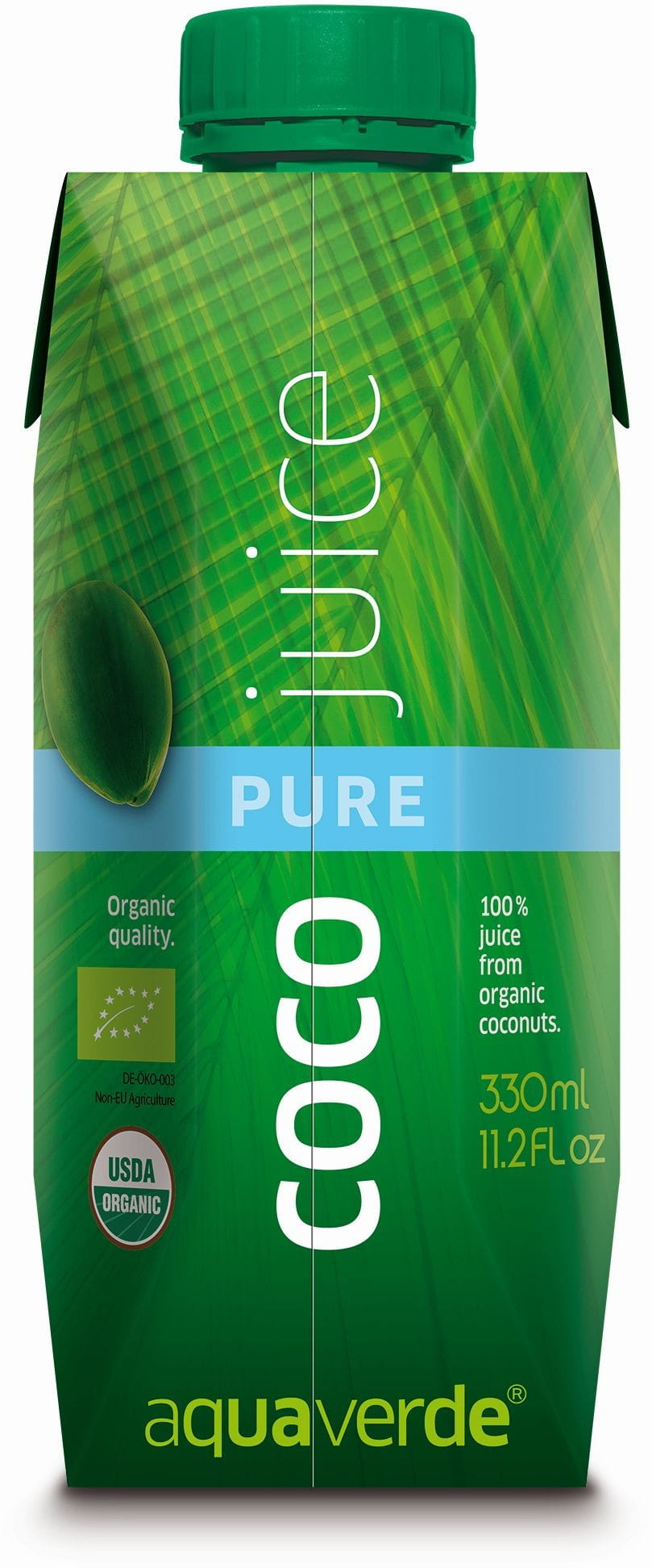 Eau de coco AQUA VERDE BIO 330 ml - AQUA VERDE