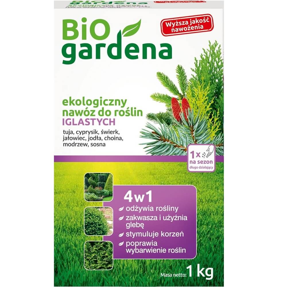 Engrais Eco 1 kg pour conifères - BIO GARDENA
