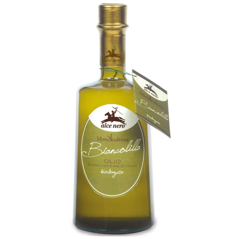 Huile d'olive extra vierge biancolilla BIO 500 ml - ALCE NERO