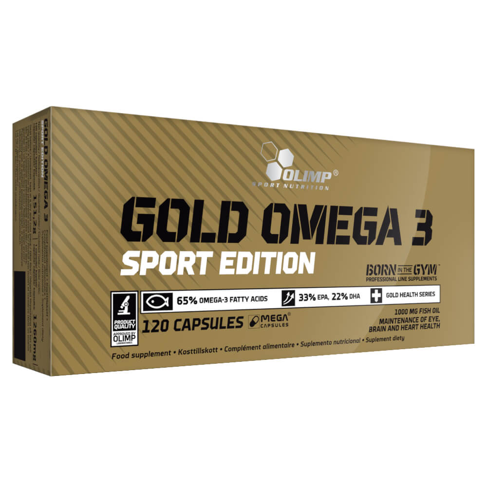 Or OMEGA 3 65% édition sport 120 méga capsules OLIMP SPORT NUTRITION